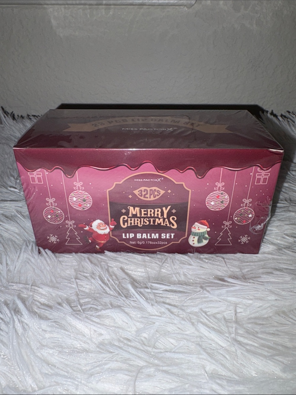 Christmas Wine Lip Balm Set